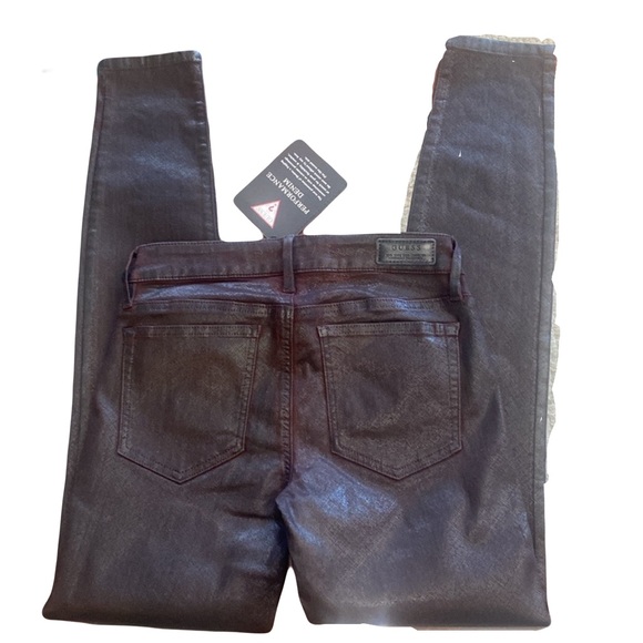 NWT Guess performance denim jagging second skin, extreme stretch pants NWT - Picture 7 of 16